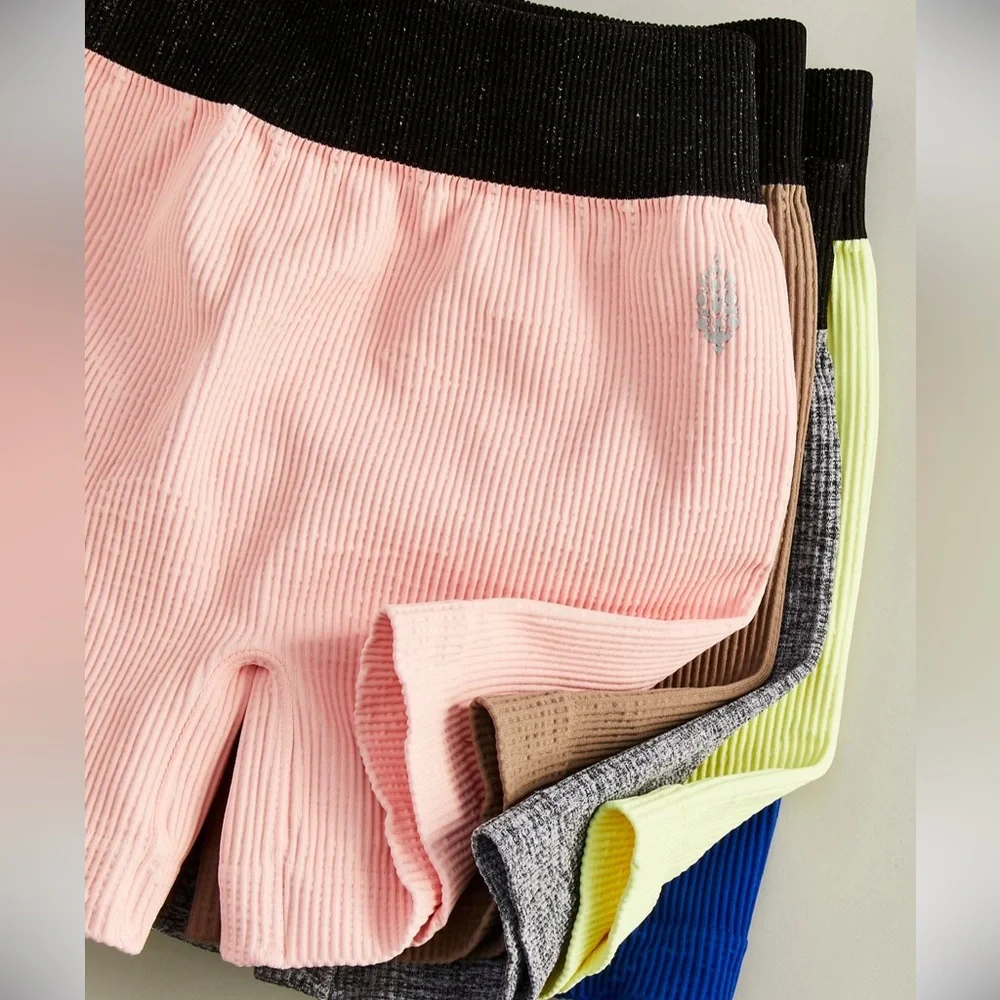 FP Movement Happiness Runs Prayna Shorts in Hot Pink Retail $38 NWOT